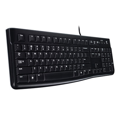 logitech k120 wired keyboard black